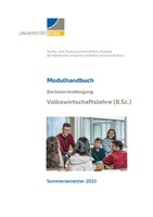 Modulhandbuch BSc VWL Uni Bonn SoSe 23